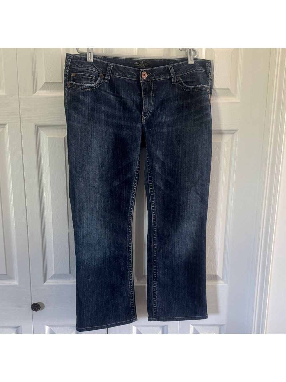 Silver Jeans Dark Blue Boot Cut Women Jeans